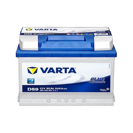 Varta Ana Bayinden D59. 12v 60ah Alçak Tip Akü