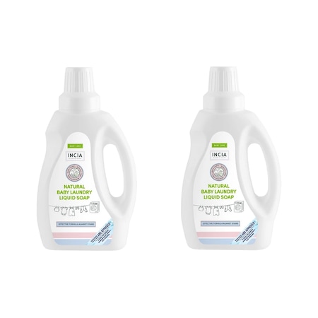 Incia Natural Bebek Çamaşır Sabunu 2 x 750 ML