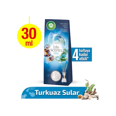 Air Wick Oda Kokusu Life Scents Kokulu Çubuklar Turkuaz Sular 30 ML