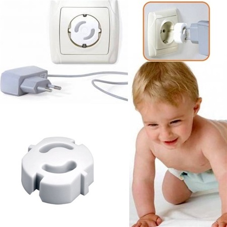 Bebek Çocuk Priz Kapatıcı Emniyeti Elektrik Çarpma Önleyici 4Adet