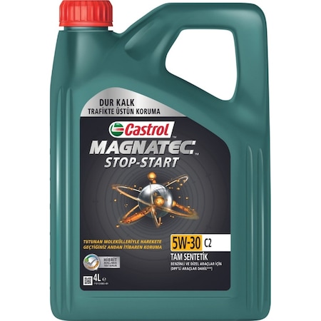 Castrol MAGNATEC Stop-Start 5W-30 C2 Tam Sentetik DPF Motor Yağı 4 Litre