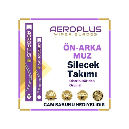 Aeroplus Seat Leon Ön Arka Muz Silecek Takımı 2020-2022