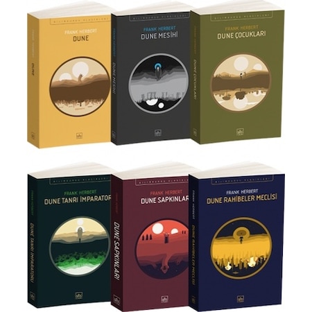 Dune Seti 6 Kitap Takım