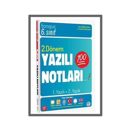 Tonguç 6.Sınıf Yazılı Notları 2.Dönem