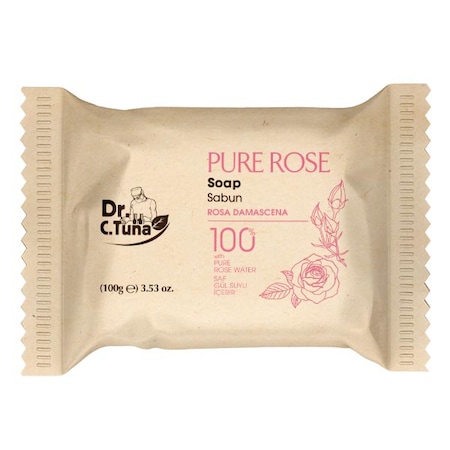 Farmasi Dr. C. Tuna Pure Rose Gül Suyu Özlü Katı Sabun 100 G