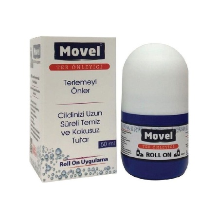 Movel Ter Önleyici Erkek Roll-On Deodorant 50 ML