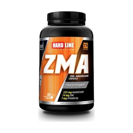 Hardline ZMA Magnezyum Çinko Vitamin B6 180 Kapsül