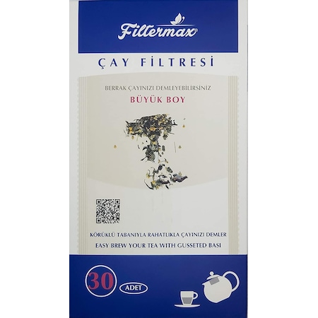 Filtermax Büyük Boy Çay Filtresi 3 Paket