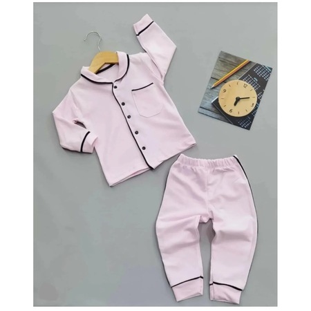 Mai Perla Gecelik Bebek Alt Üst Pijama Takımı Beyaz