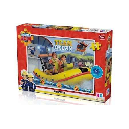 Ks Puzzle 50 Parça Fireman Sam