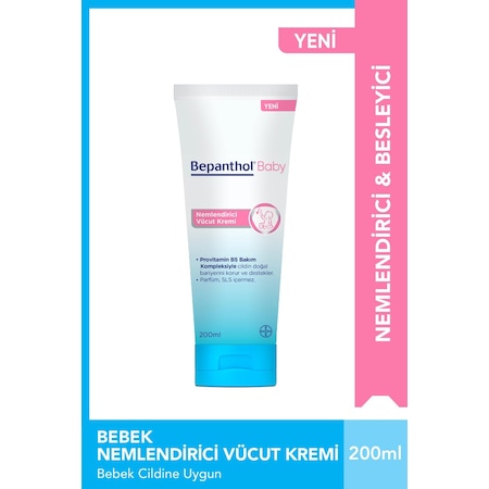 Bepanthol Baby Nemlendirici Vücut Kremi 200 ML