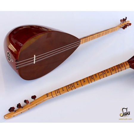 Kısa Sap Ceviz Bağlama Saz Yask-111N