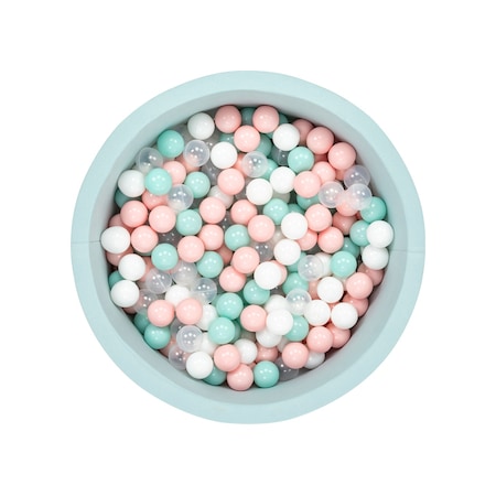 Wellgro Bubble Pop Mint Top Havuzu-Mint/Beyaz/Şeffaf/Pembe