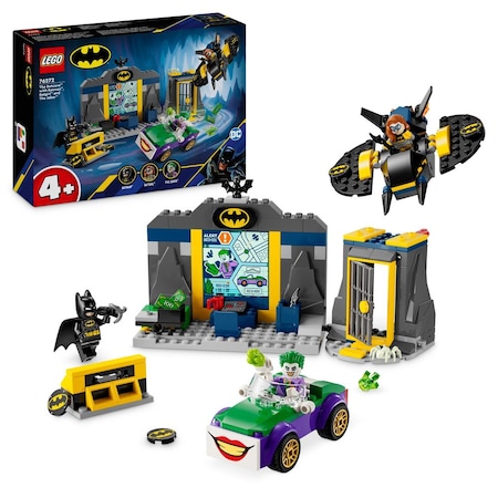 LEGO® 76272 Batman™, Batgirl™ ve Joker™ ile Batcave™ 184 Parça