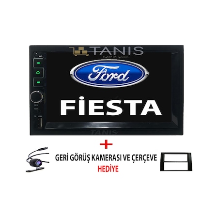 Ford Fiesta Double Teyp Multimedya Bt-Usb Dokunmatik Ekranlı