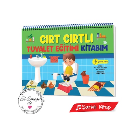 Cırt Cırtlı Kitap - Tuvalet Eğitimi