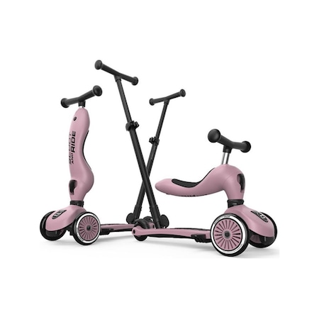 Scoot And Ride Push And Go Ebeveyn Kontrollü Çocuk Scooter Wildberry 240527-00069