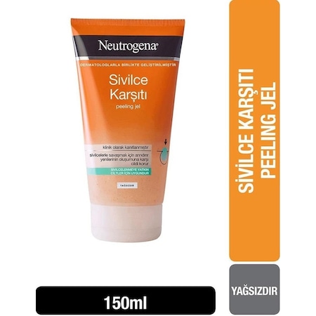 Neutrogena Sivilce Karşıtı Peeling Jel 150 ML