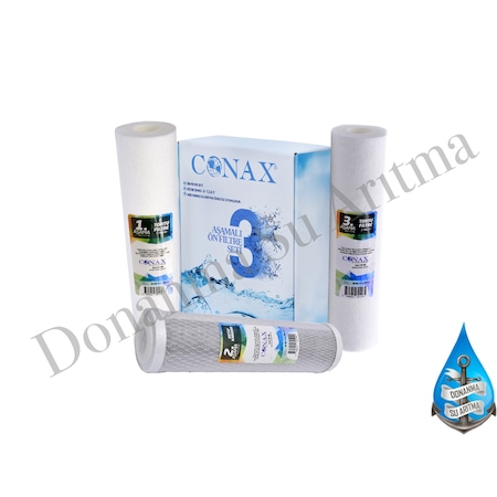 Conax Açık Kasa 3'Lü Ön Takım Filtre Seti