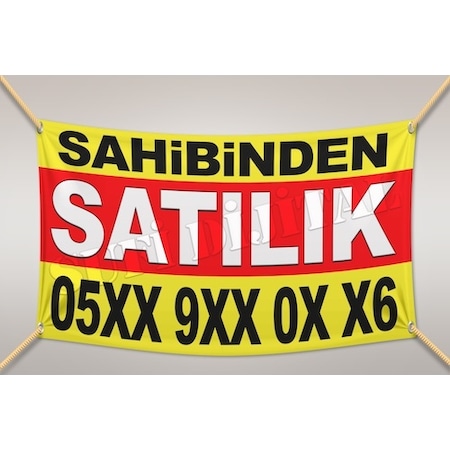 Sahibinden Satılık Branda Afiş Pankart 440 Gr Çin Branda