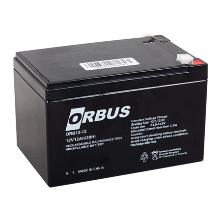 12 V 12 Ah-amper Ups Kuru Tip Agm Orbus.pilsan Uyumlu