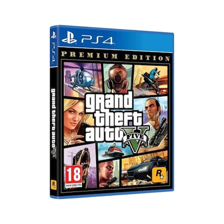 Gta 5 Grand Theft Auto Premium Edition PS4 Oyun