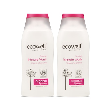 Ecowell Organik Intim Temizleyici 200 ML x 2'li Set