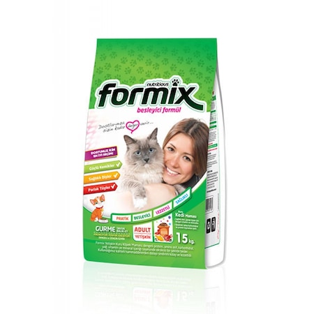 Formix Gurme Karışık Yetişkin Kedi Maması 15 KG