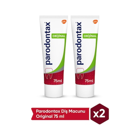 Parodontax Orijinal Diş Macunu 75 ML x 2