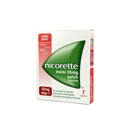 Nicorette Invisi 1.Adım 25 MG Nikotin 7 Bandı