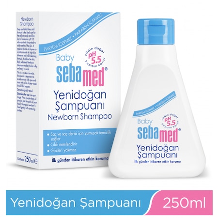 Sebamed Baby PH 5.5 Yenidoğan Bebek Şampuanı 250 ML
