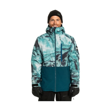 Quiksilver Mission Printed Block Jk - Mavi