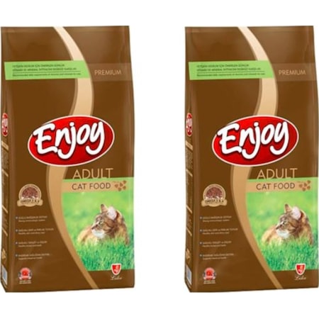 Enjoy Tavuklu Yetişkin Kedi Maması 2 x 15 KG