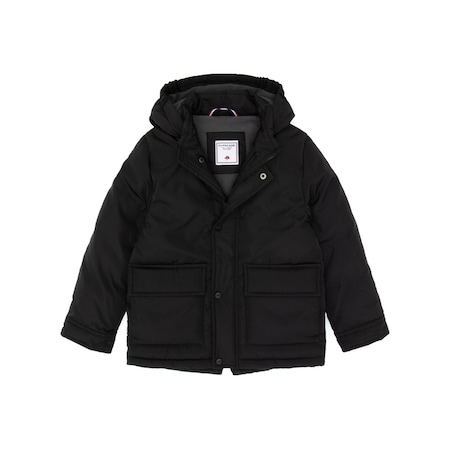 U.s. Polo Assn. Erkek Çocuk Siyah Kaban 50312105-vr046 Siyah