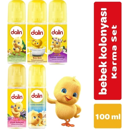 Dalin Bebek Kolonyası 100 Ml X 5