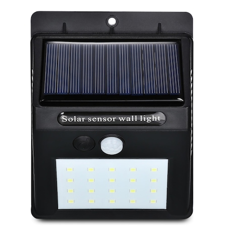 Triline Solar Led (20-40-60-80 Led ) Güneş Enerjili Duvar Lambası