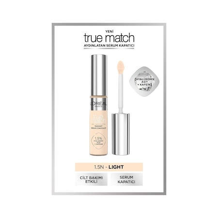 L'Oréal Paris True Match Aydınlatan Serum Kapatıcı - 1.5N 11 ML