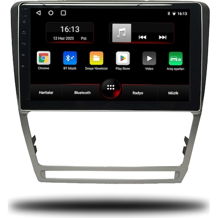 Navigate Skoda Octavia Android Carplay Multimedya 2007-2012 4gb Ram + 64gb Hafıza + 8 Çekirdek