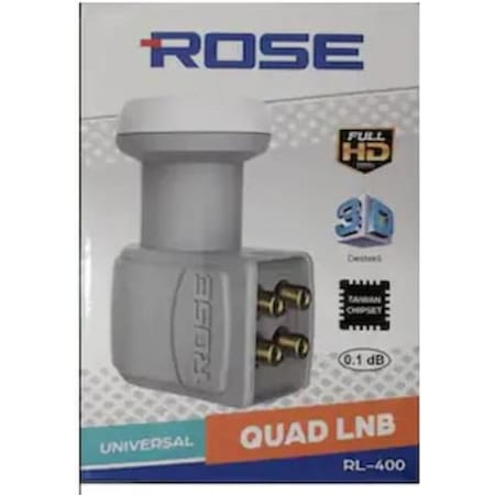 Rose Dörtlü Quad Dört Çıkışlı Lnb