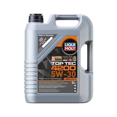 Liqui Moly Top Tec 4200 5W-30 Longlife III Motor Yağı 5 L