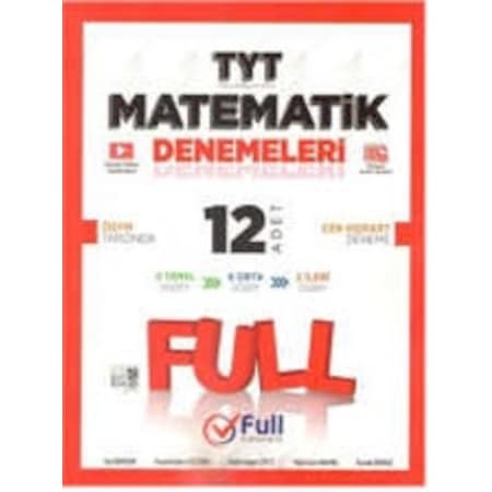 Full Matematik Yayınları 2025 Tyt Matematik 12 Deneme