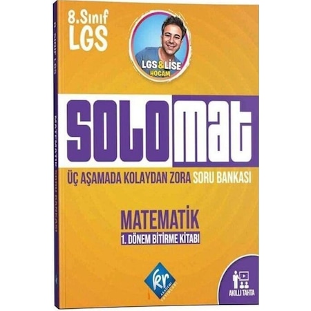 8. Sınıf Lgs Matematik Solomat 1. Dönem Soru Bankası Kr Akademi