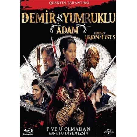 Demir Yumruklu Adam - The Man With The Iron Fists Blu Ray