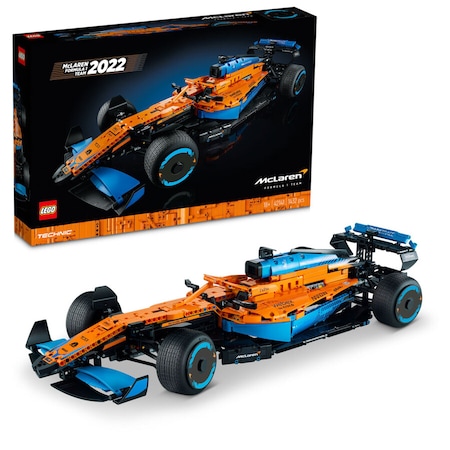 LEGO® Technic McLaren Formula 1™ Yarış Arabası 42141 Yetişkinler için Koleksiyonluk ve Sergilenebilir Model Yapım Seti - 1434 Parça
