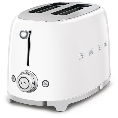 Smeg TSF01 2 Dilim Ekmek Kızartma Makinesi Beyaz