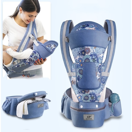 Ergonomik Anakucağı Kanguru Bebek Taşıyıcı Fonksiyonel Çantalı Kanguru Bebek Sling