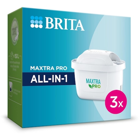 Brita Maxtra Pro All-in-1 Su Arıtma Filtresi 3'lü