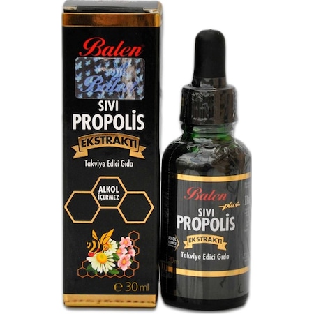 Balen Sıvı Propolis Ekstraktı Takviye Gıda 30 ML