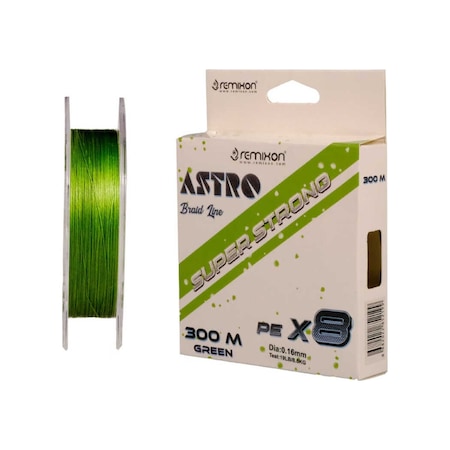 Remixon Astro 8x 300m Green İp Misina - 0,18mm