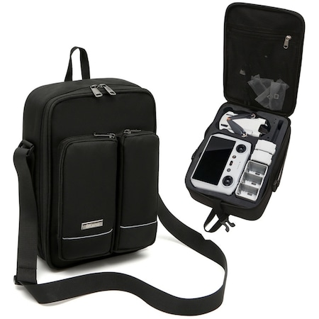 Djı Mini 3 Pro İçin Bkano Depolama Çantası Omuz Çantası Messenger Bag Bavul Siyah